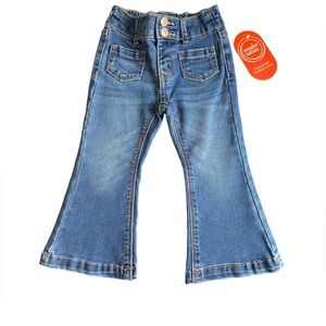 Wonder Nation size 18M denim flare/ bell bottom jeans